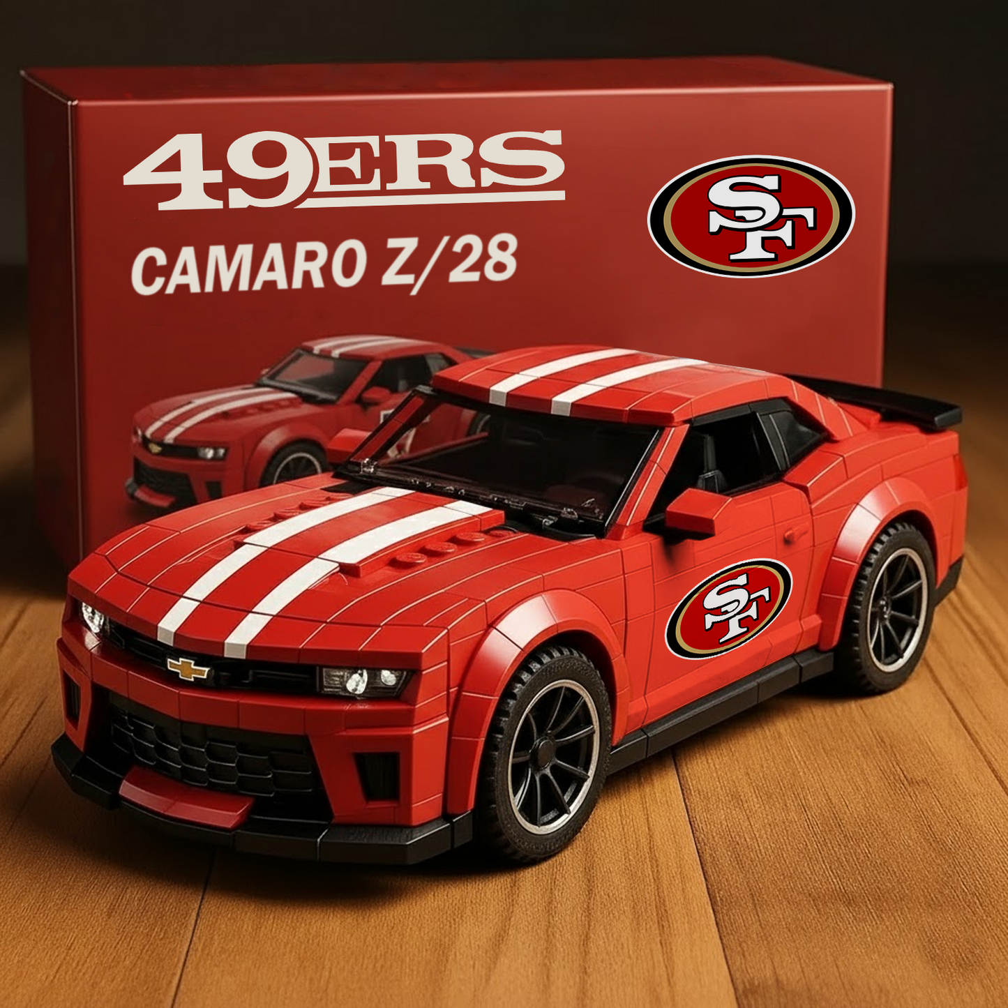 SF x NFL Football Team Camaro Z28 DATND TANTD