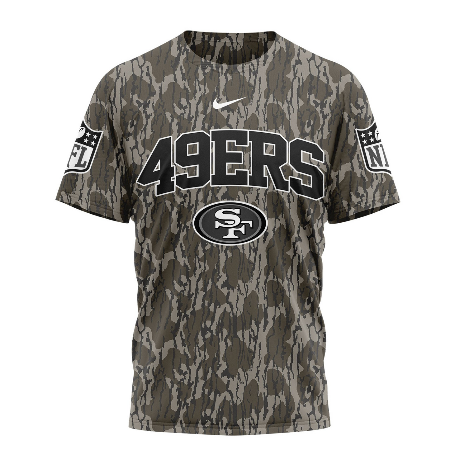 SF49 Premium NFL Camo 3D Shirt DDT CTND