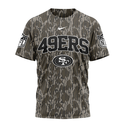 SF49 Premium NFL Camo 3D Shirt DDT CTND