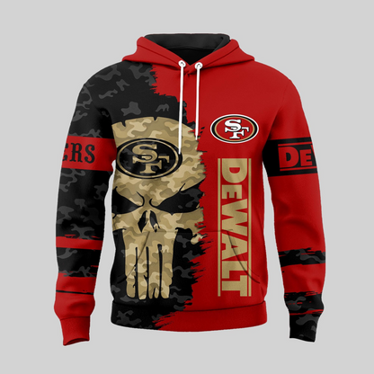 SF49 Premium NFL DeWalt Hoodie DDT NTL