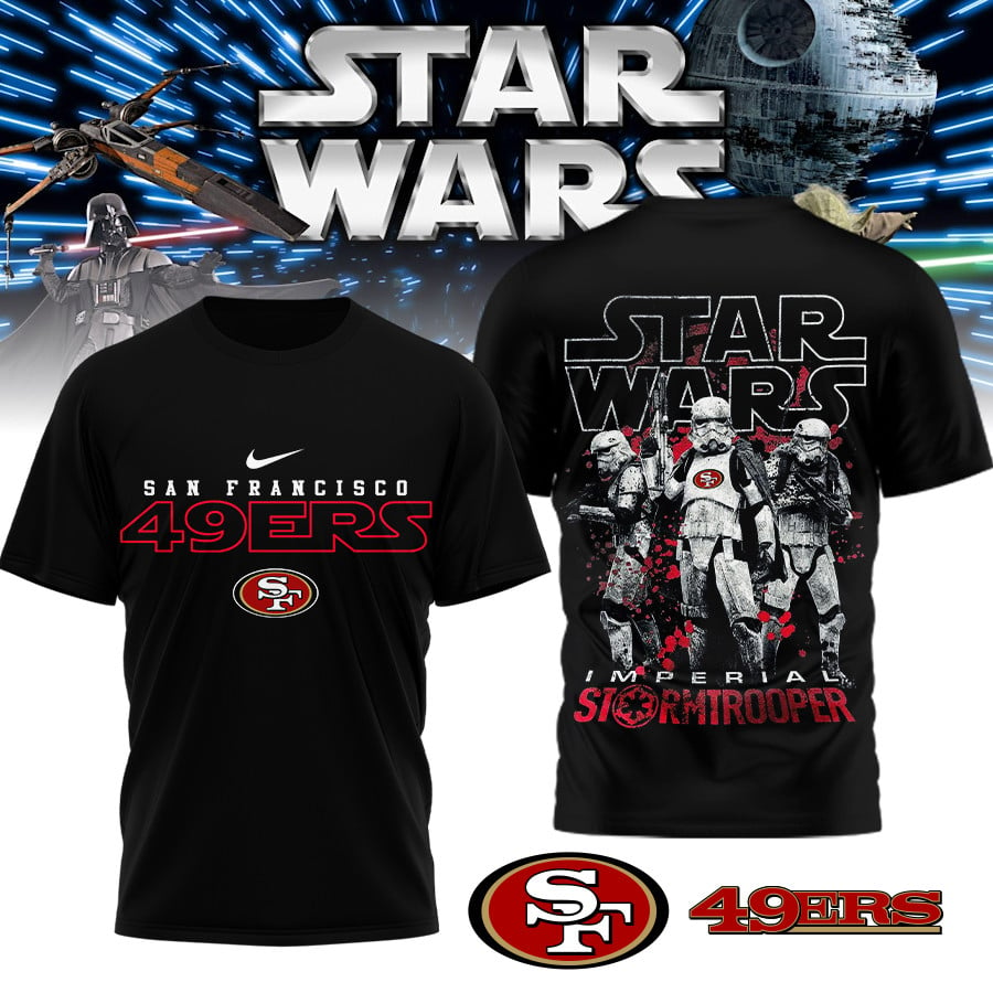 SF49 Premium NFL Star Wars Imperial Stormtrooper 3D Shirt DDT 101125 HLPHUONG
