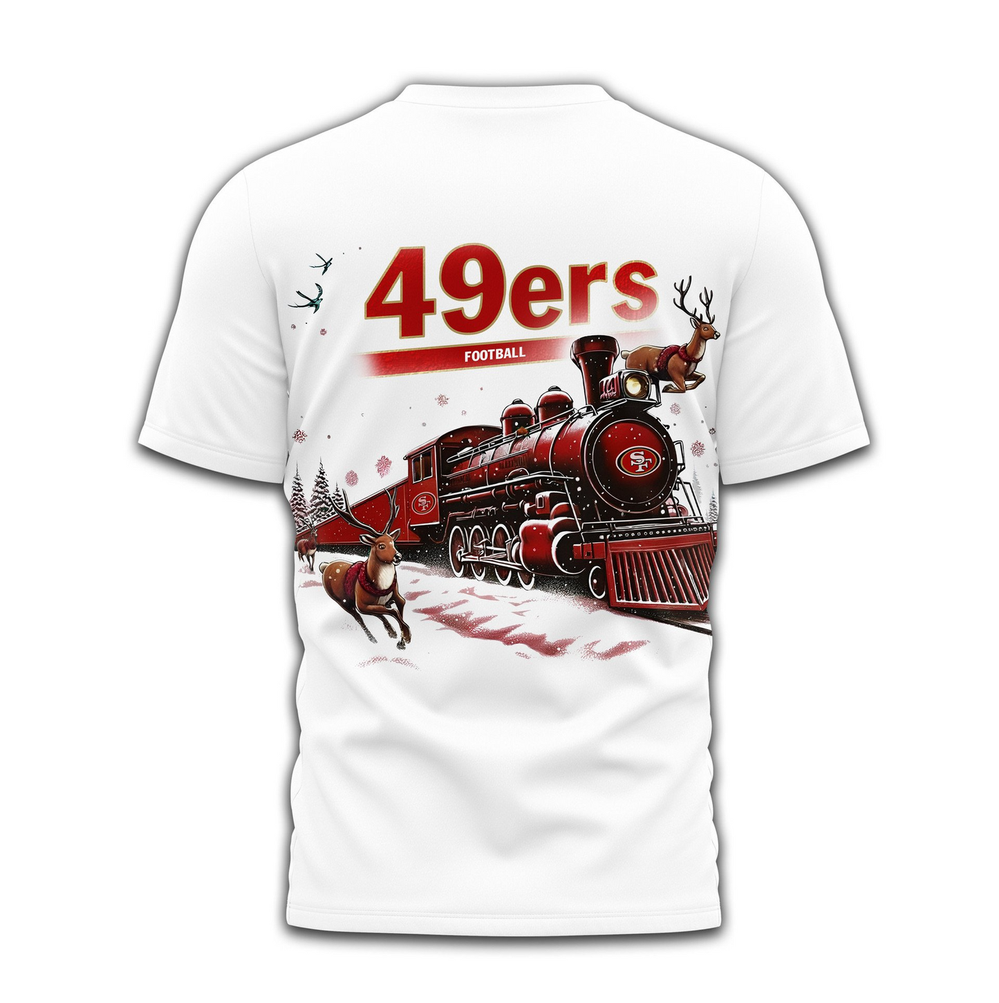 SF49 Premium NFL Sweet Christmas 3D Shirt DDT 151125 NTL