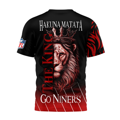 SF49 Premium NFL The Lion King Fan Shirt DDT CTND