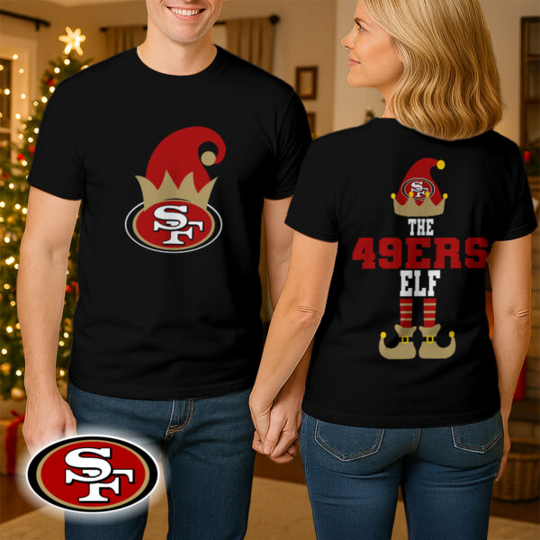 SF49 Premium NFL and Elf Fan Shirt DDT NTL