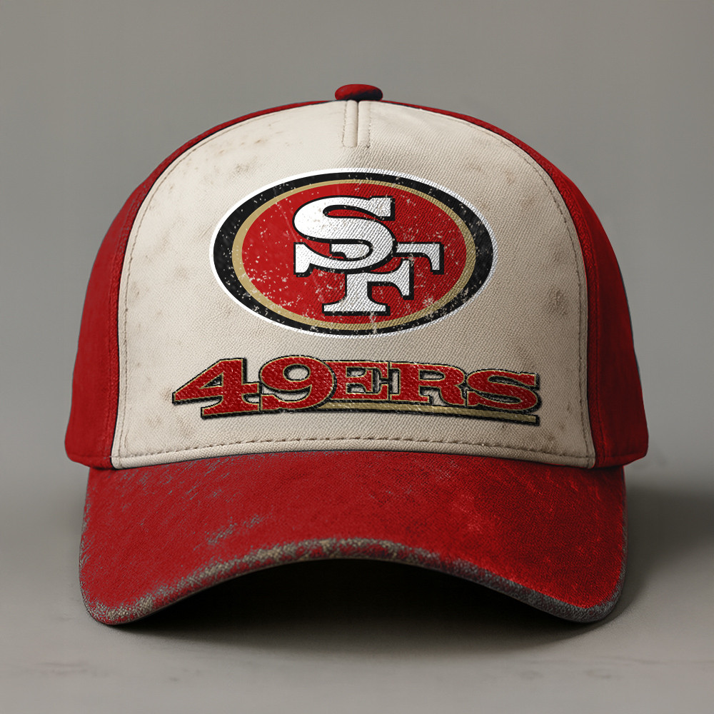 SF49ERS NFL Retro Style Cap DDT TTV