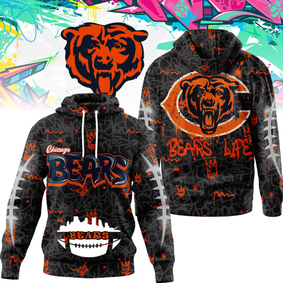 SIGNATURE NFL X CHI 3D Graphic Hoodie NDT THUONGNH