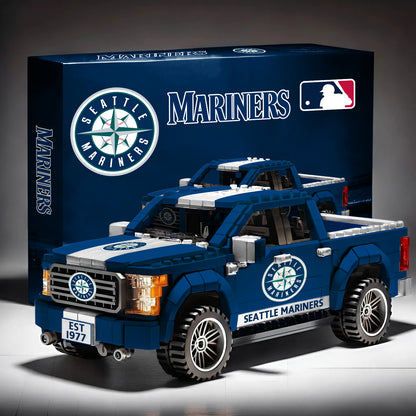 MLB 3D Racing Truck Model Building Block Set V1 NAK NHM