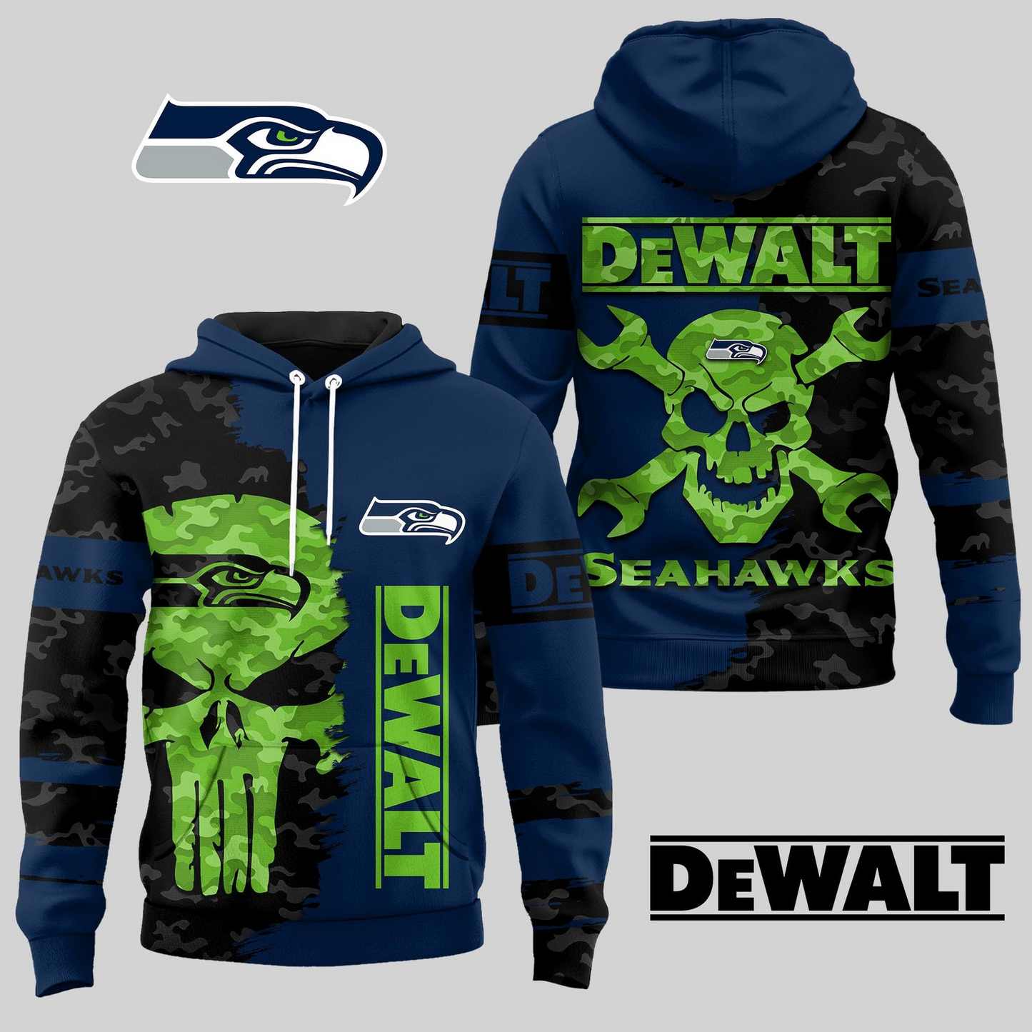 SS Premium NFL DeWalt Hoodie DDT NTL
