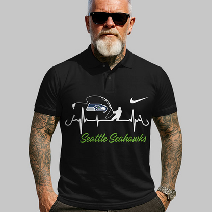 SS Premium NFL Fishing In My DNA Polo Shirt DDT CTND