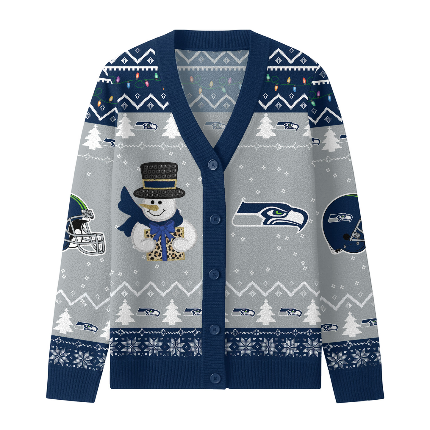 SS x NFL Premium Knitted Cardigan Jacket DDT CTND