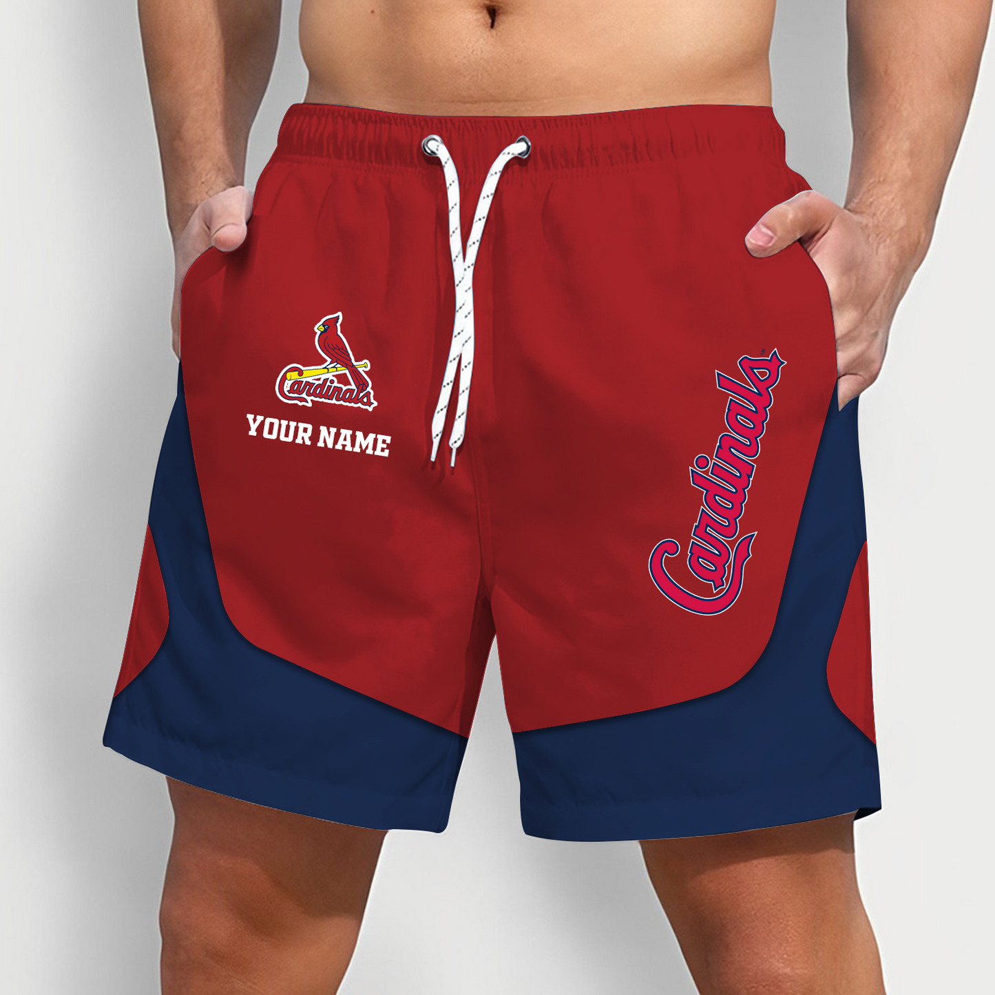 STL x MLB Team Special Short Pants For Men Custom Name Gifts DATND TANTD