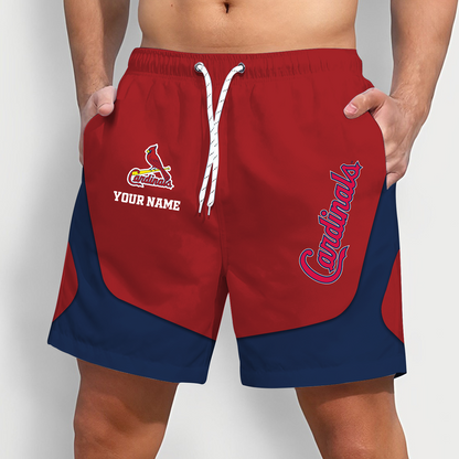 STL x MLB Team Special Short Pants For Men Custom Name Gifts DATND TANTD