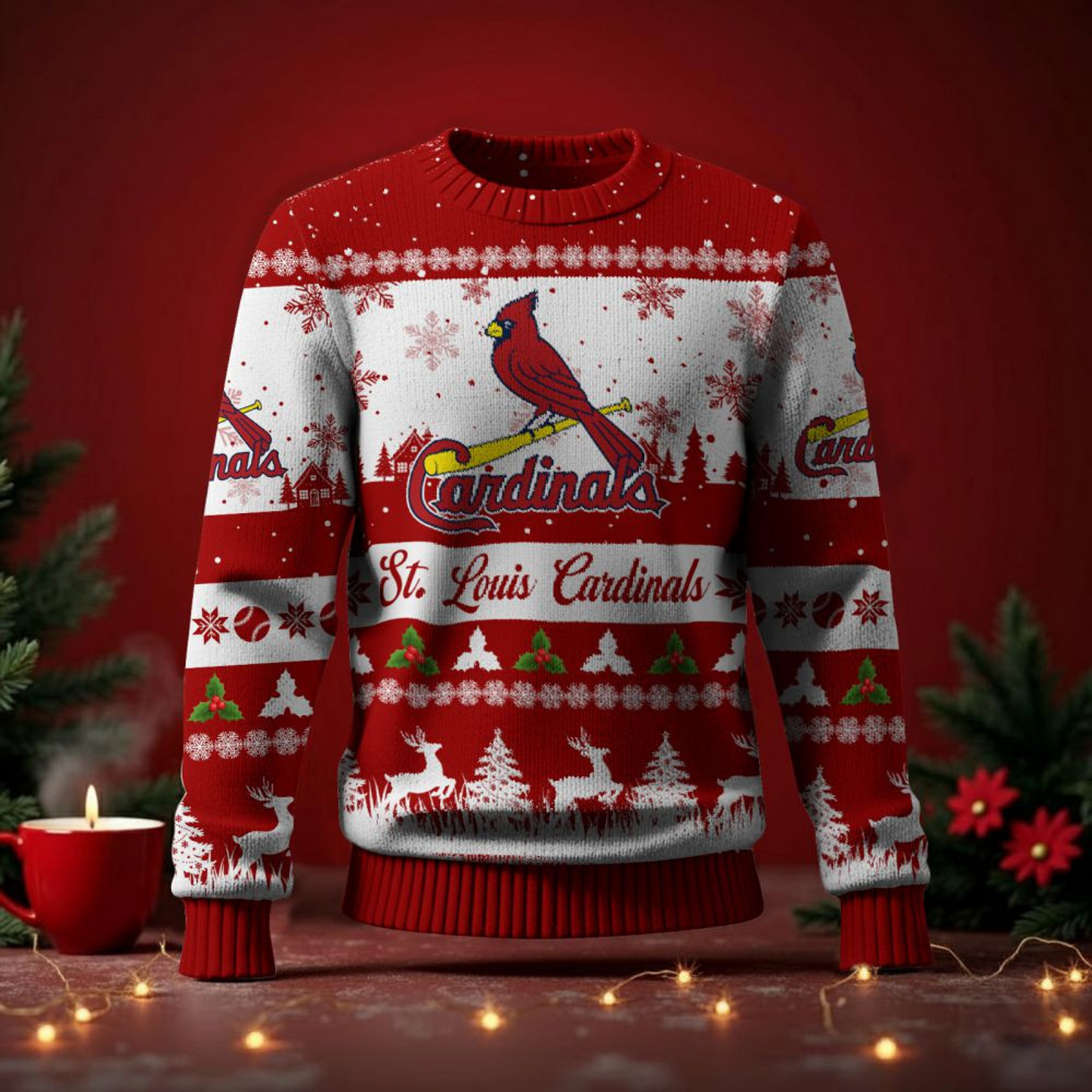 STL x MLB Ugly Sweater 2025 DATND TANTD