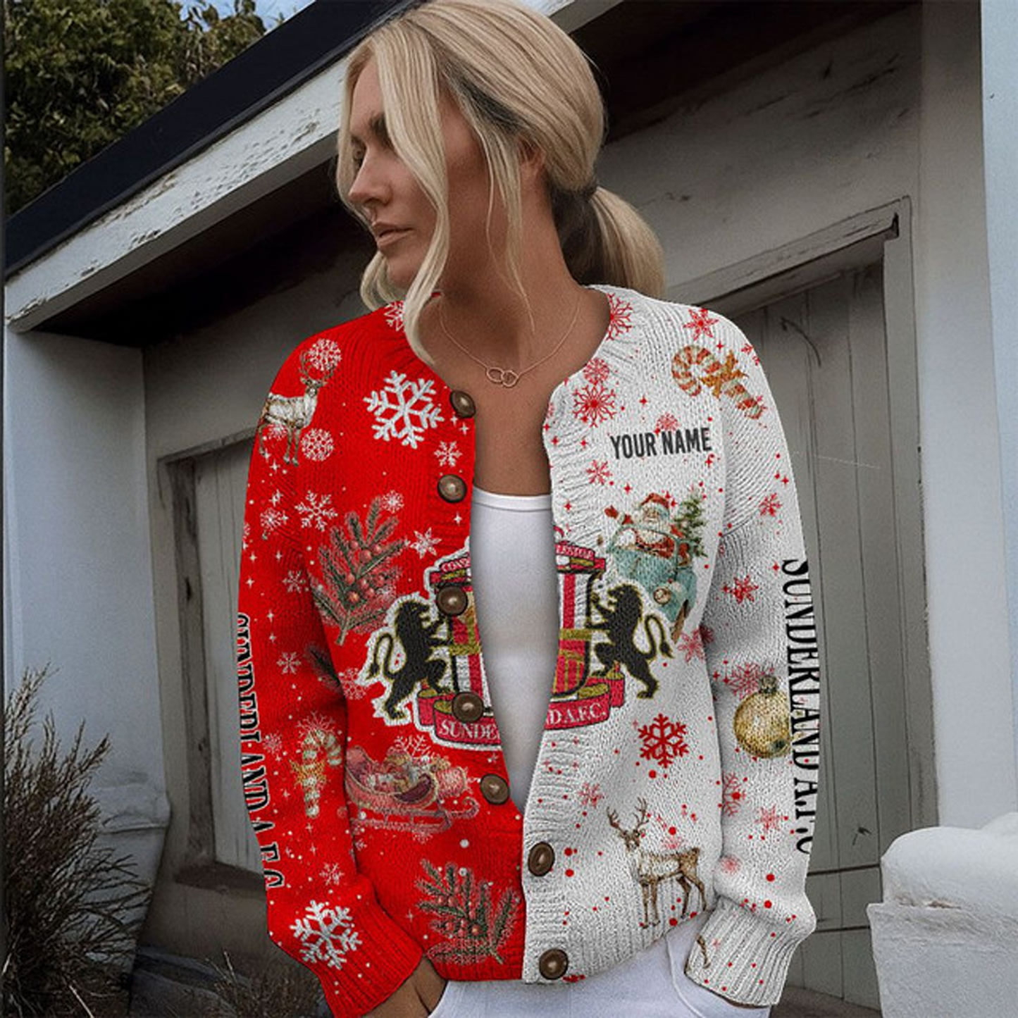 SUN x EPL Christmas Cardigan For Women DatND THUONGNH