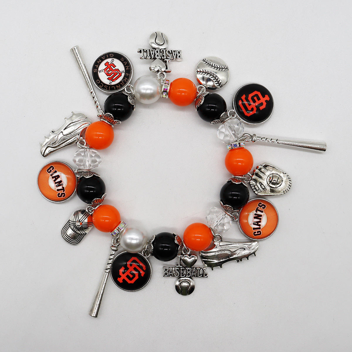 MLB Teams Charm Bracelet DDT NTL
