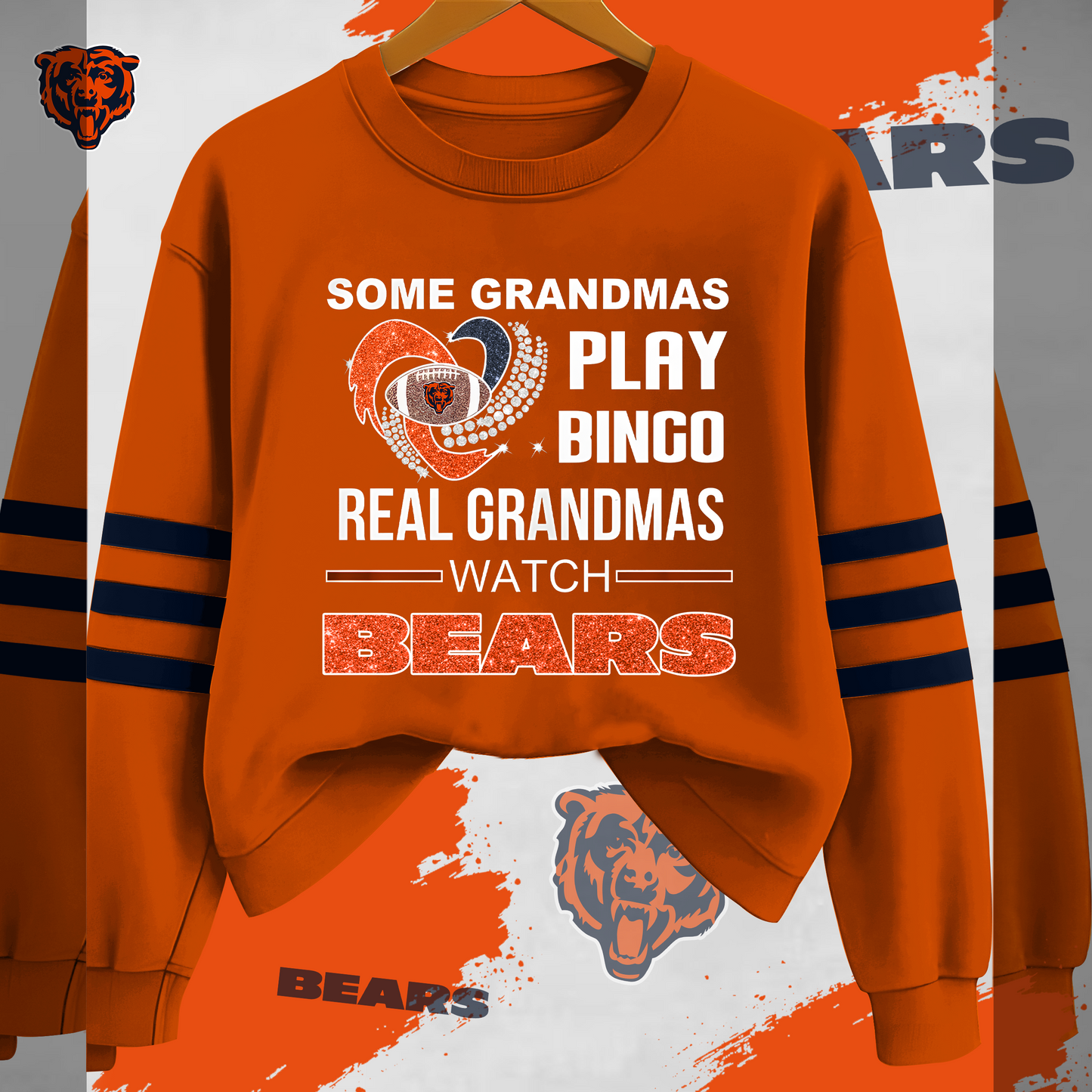 Some Grandmas Play Bingo Real Grandmas Watch CHI Sweatshirt DDT  HLPHUONG