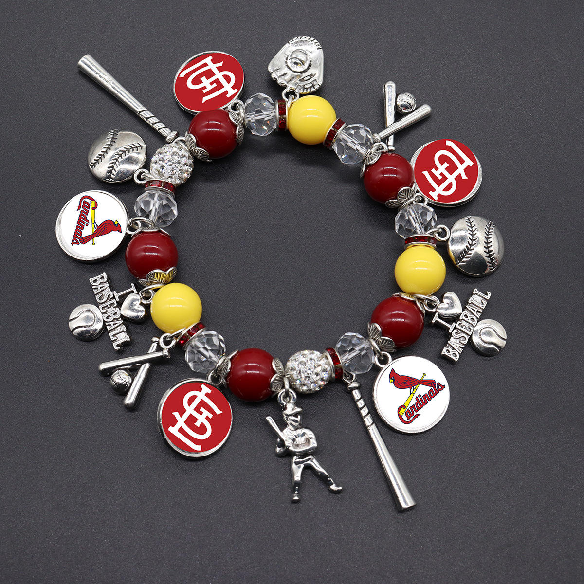 MLB Teams Charm Bracelet DDT NTL