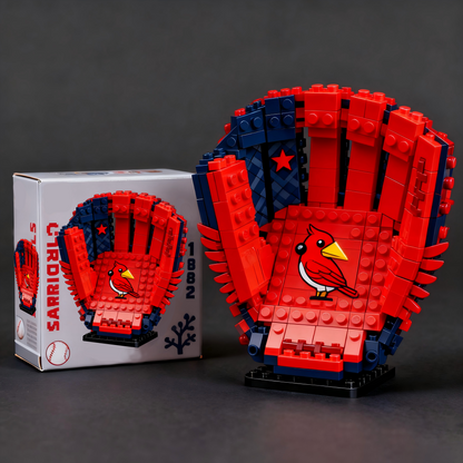 MLB Teams Baseball Glove Building Block Set DDT NTL