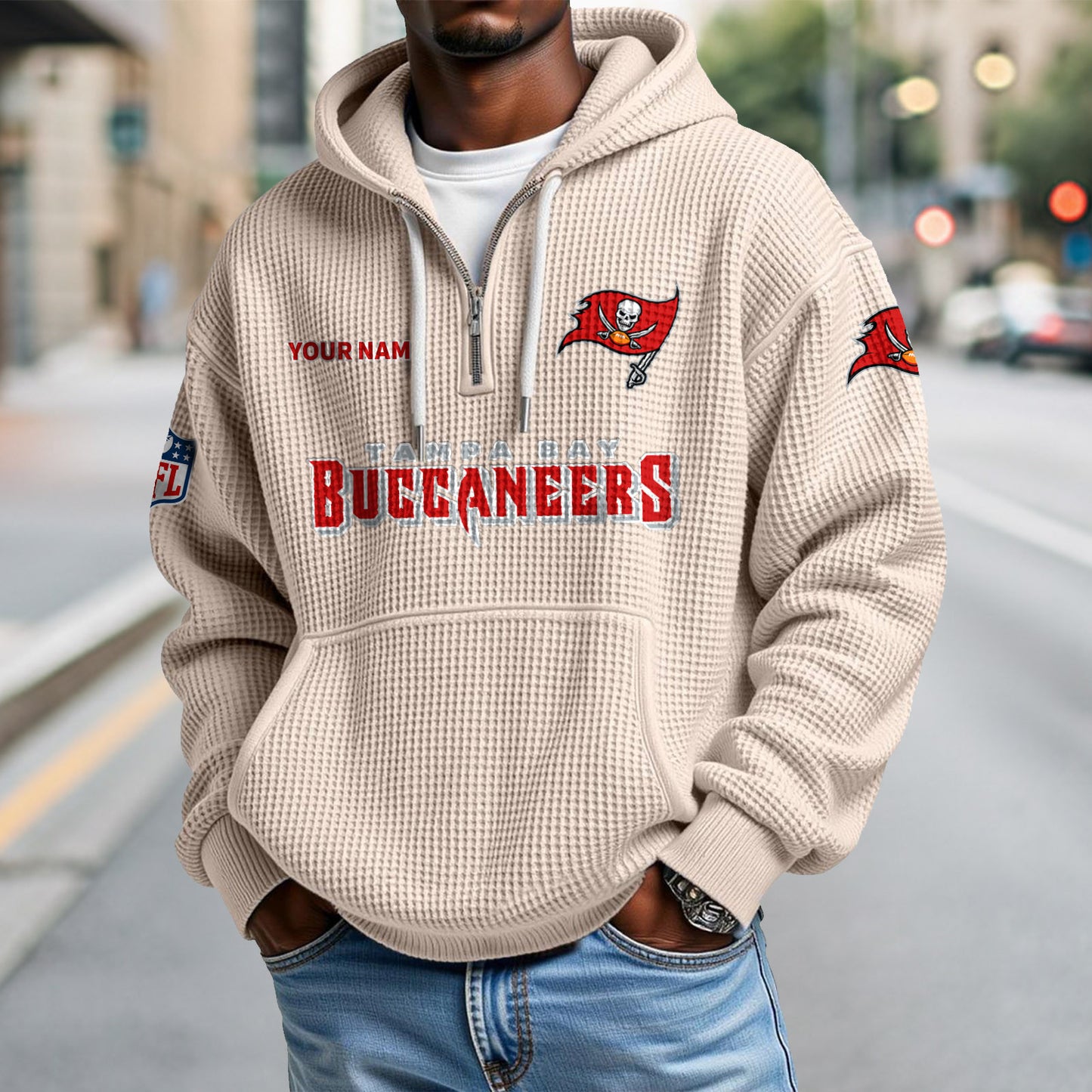 TB x NFL Waffle Hoodie DatND DVT