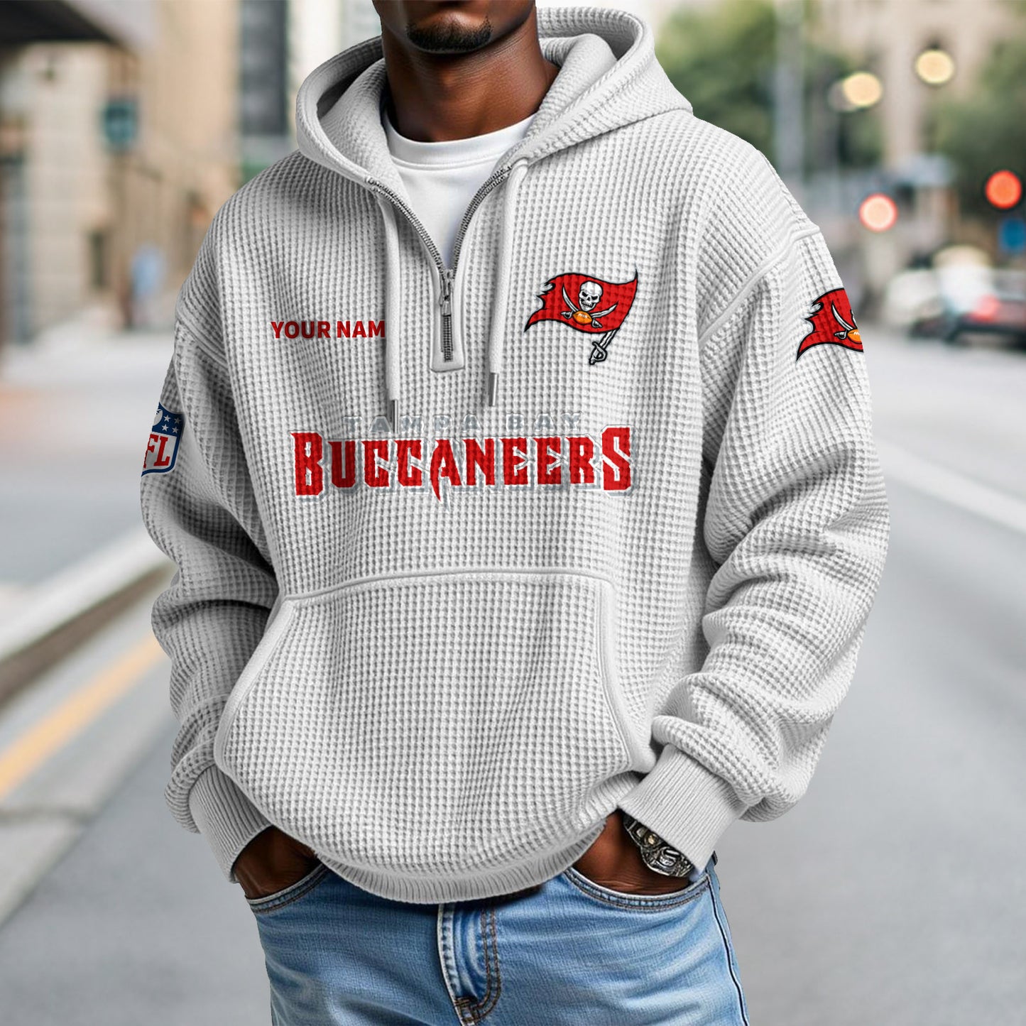 TB x NFL Waffle Hoodie DatND DVT