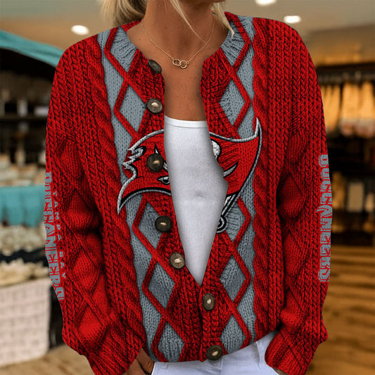 TB x NFL Women's Cardigan Sweater DatND DVT