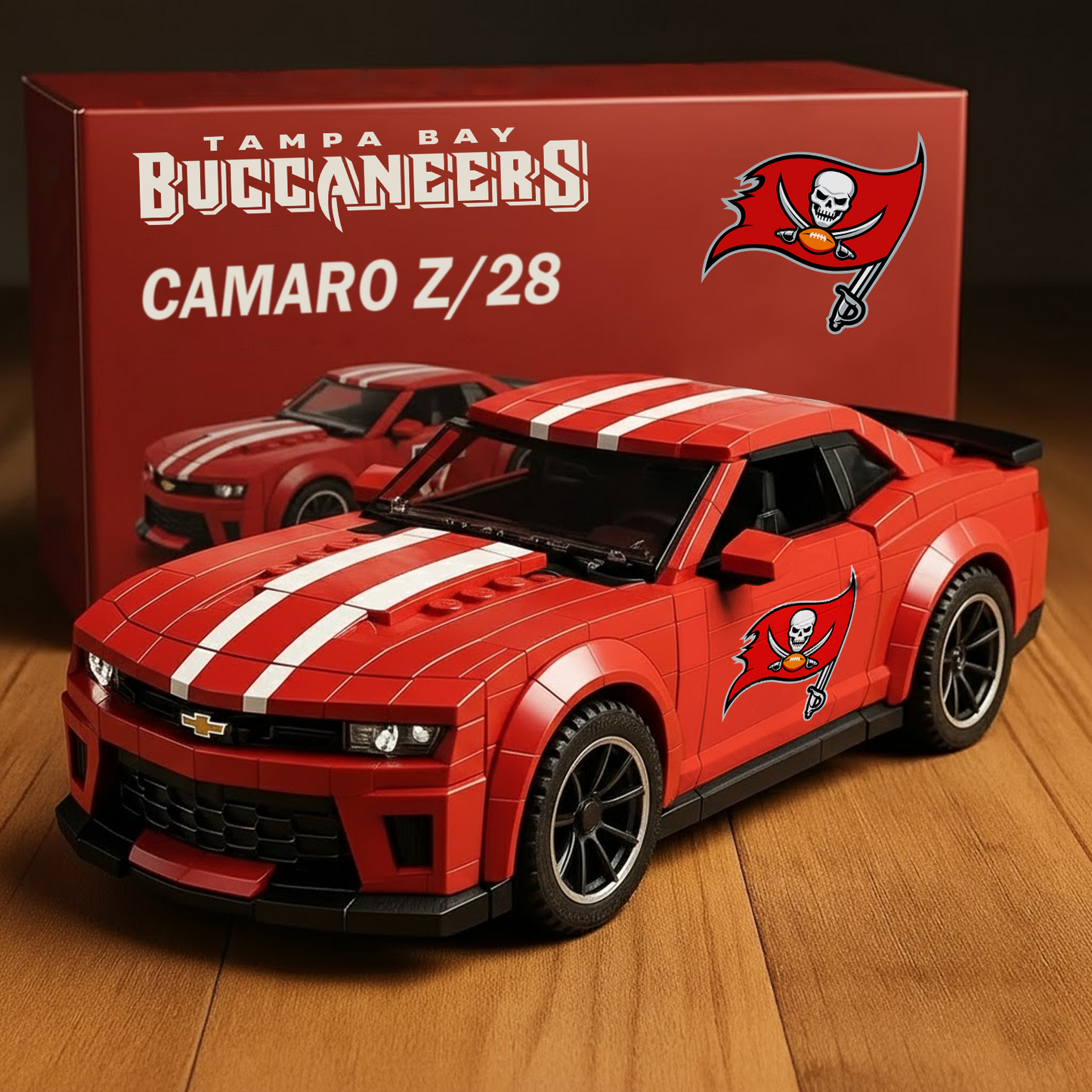 TB x NFL Football Team Camaro Z28 DATND TANTD