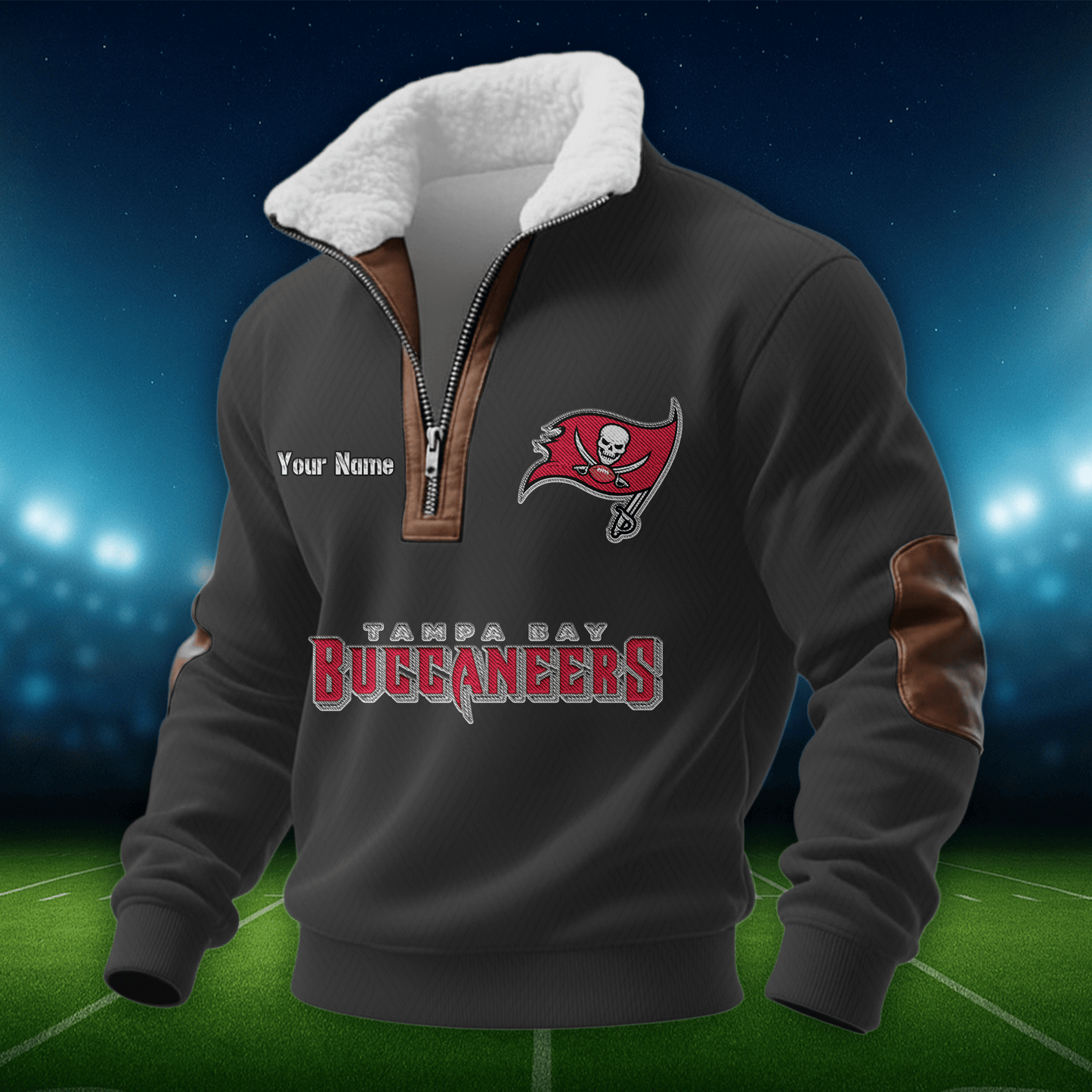 TBB NFL Men Fur Collar Sweatshirt DDT CTND