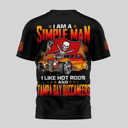 TBB Premium NFL Hot Rods 3D Shirt DDT HLPHUONG