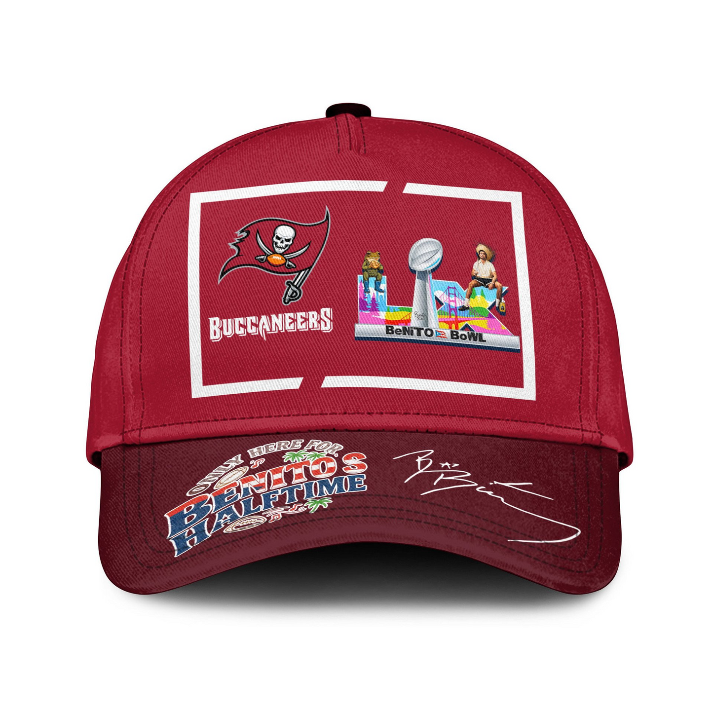 TBB Premium NFL Only Here For Benitos Halftime Cap DDT HLPHUONG