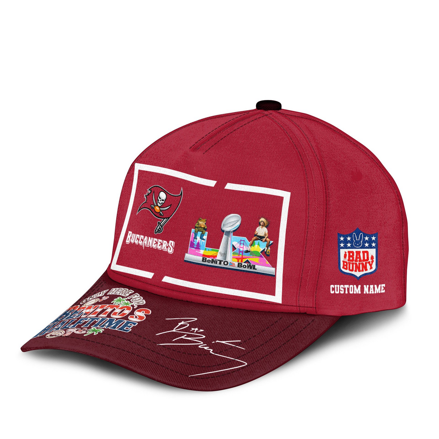 TBB Premium NFL Only Here For Benitos Halftime Cap DDT HLPHUONG