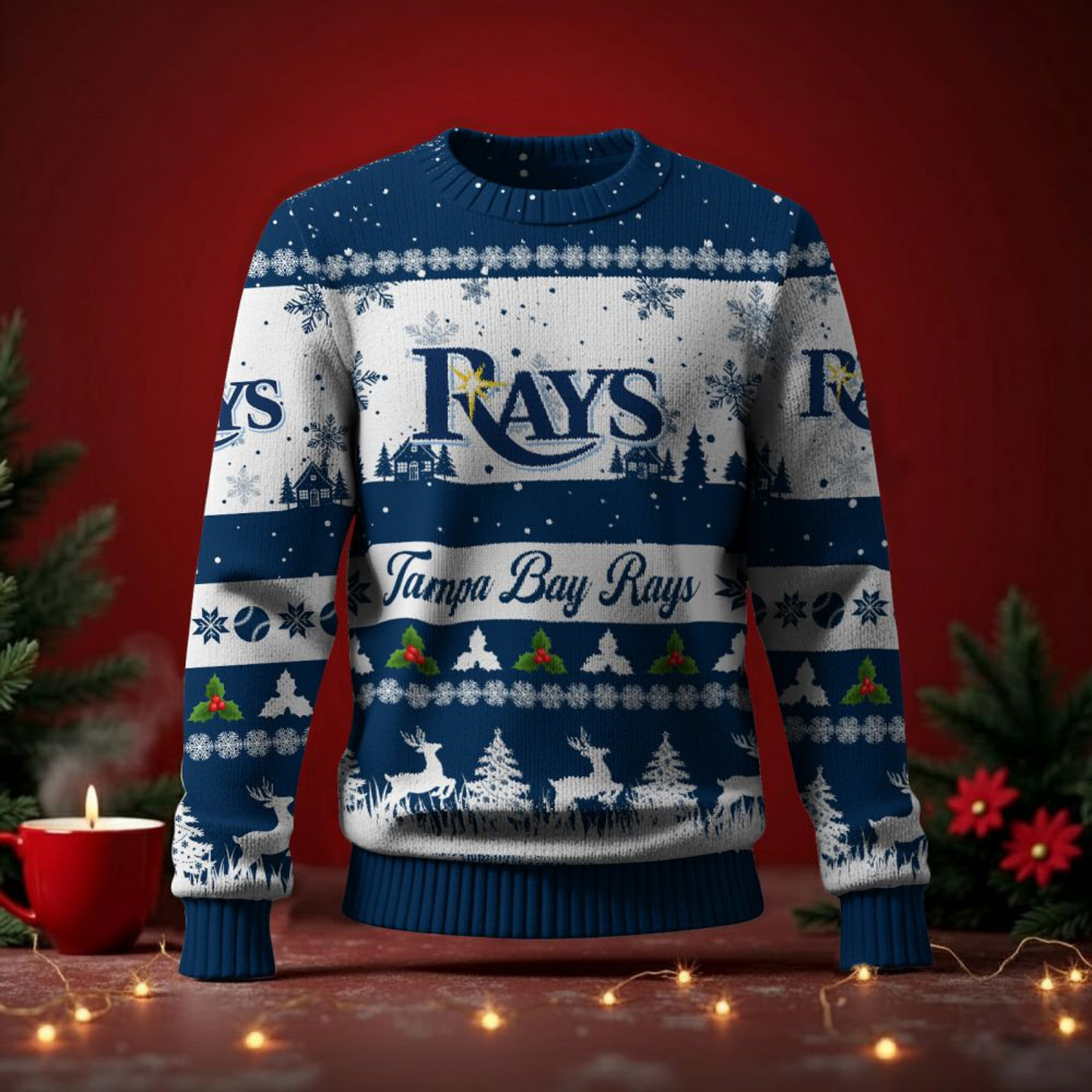 TBR x MLB Ugly Sweater 2025 DATND TANTD