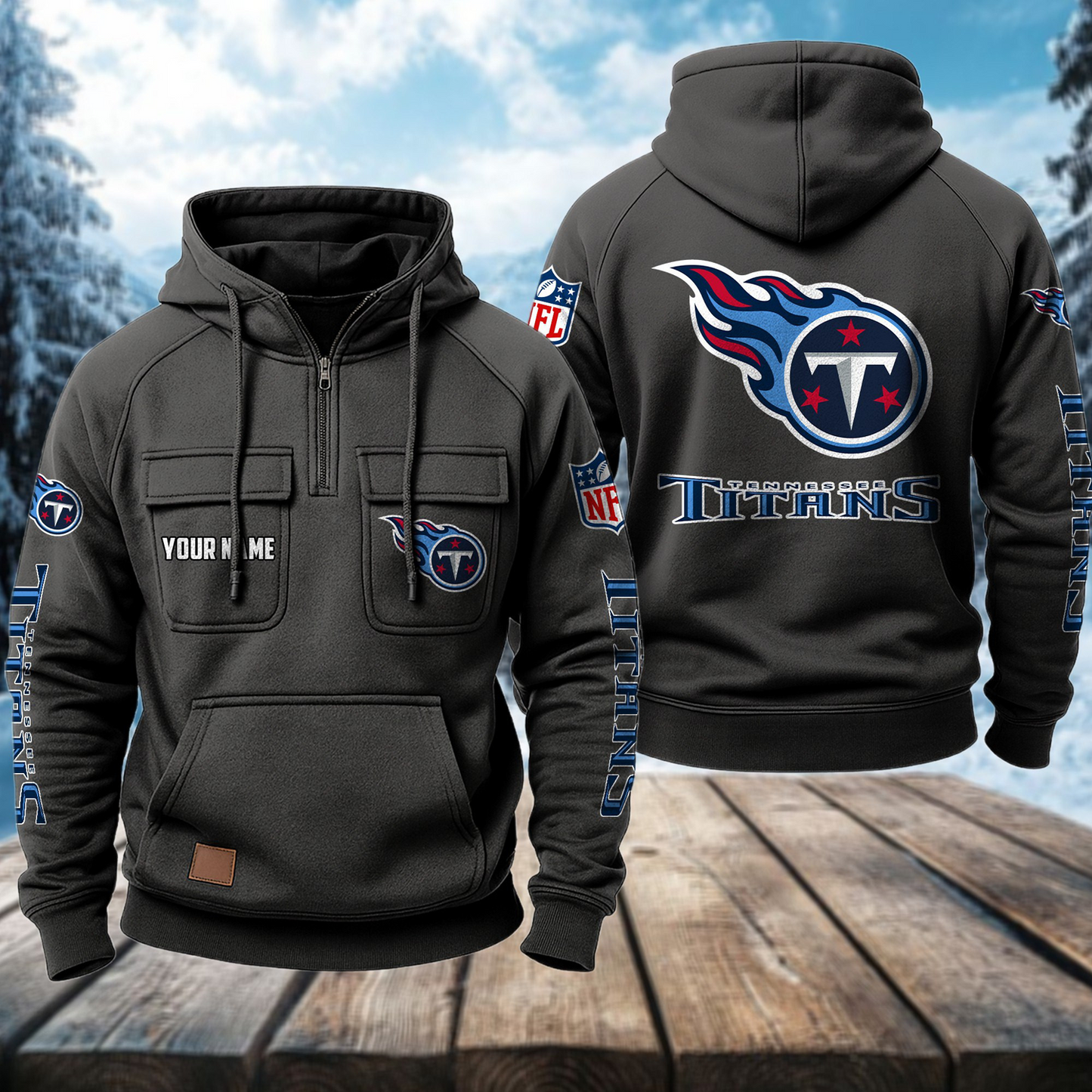 TEN x NFL Premium Hoodie DATND TANTD