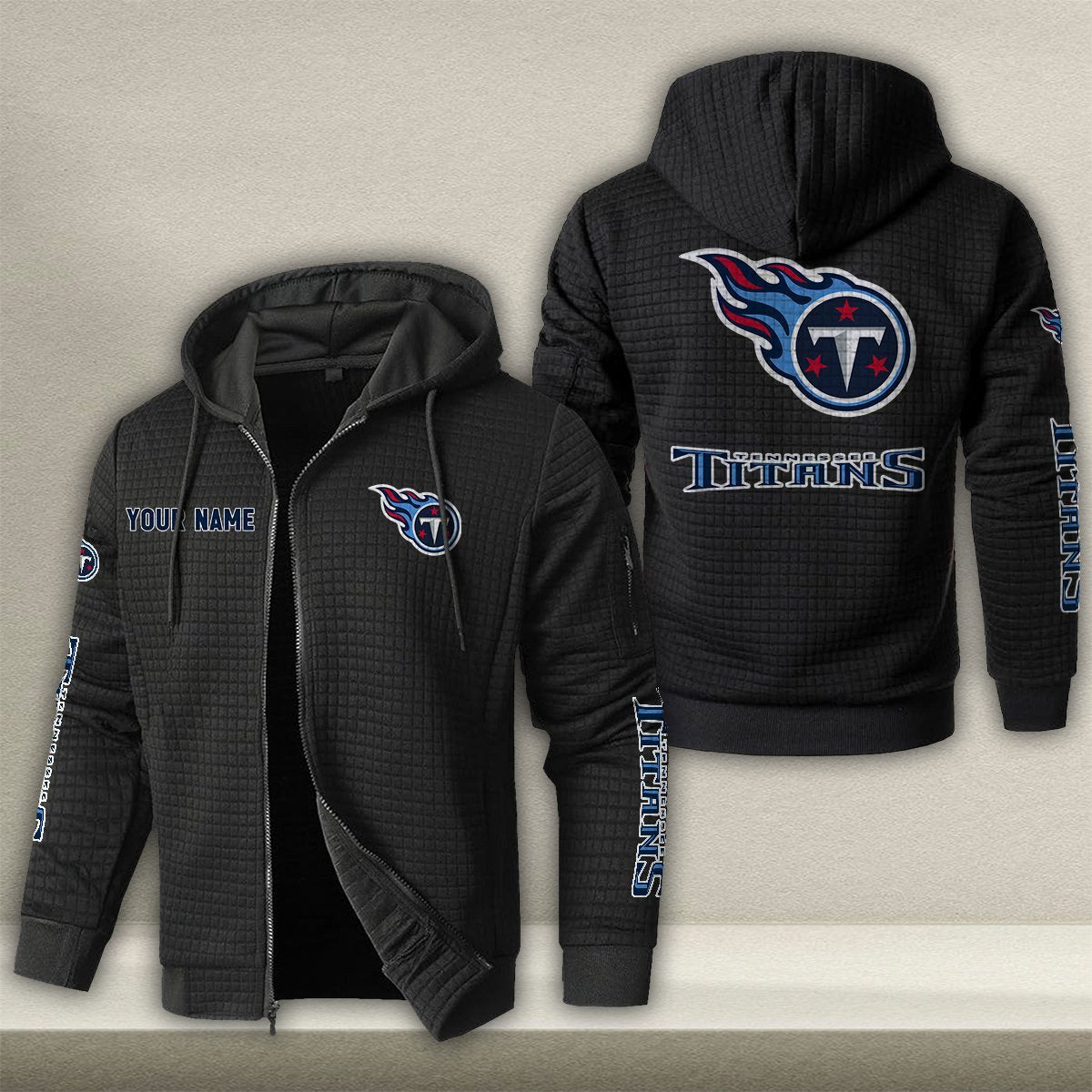 TEN x NFL Quilted Zip Hoodie DatND DVT