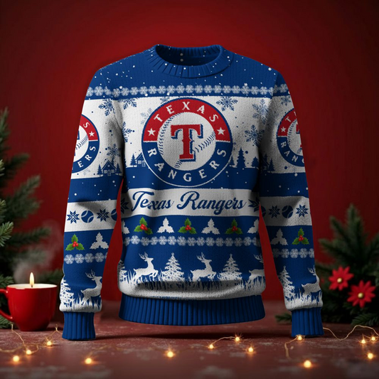 TEX x MLB Ugly Sweater 2025 DATND TANTD