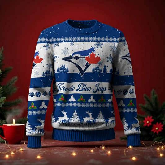 TOR x MLB Ugly Sweater 2025 DATND TANTD