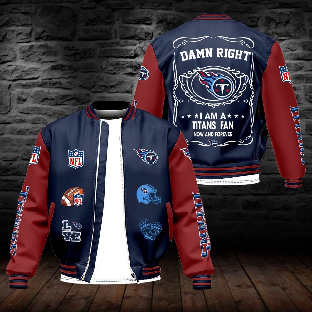 TT NFL Premium Leather Bomber Jacket DDT HLPHUONG