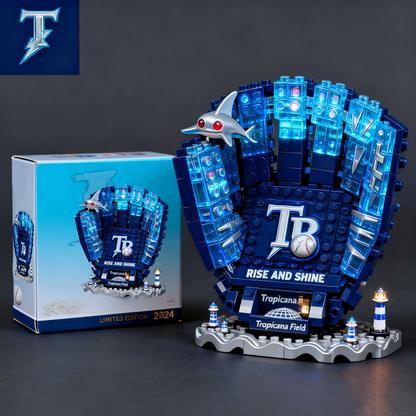 MLB Teams Baseball Glove Building Block Set DDT NTL