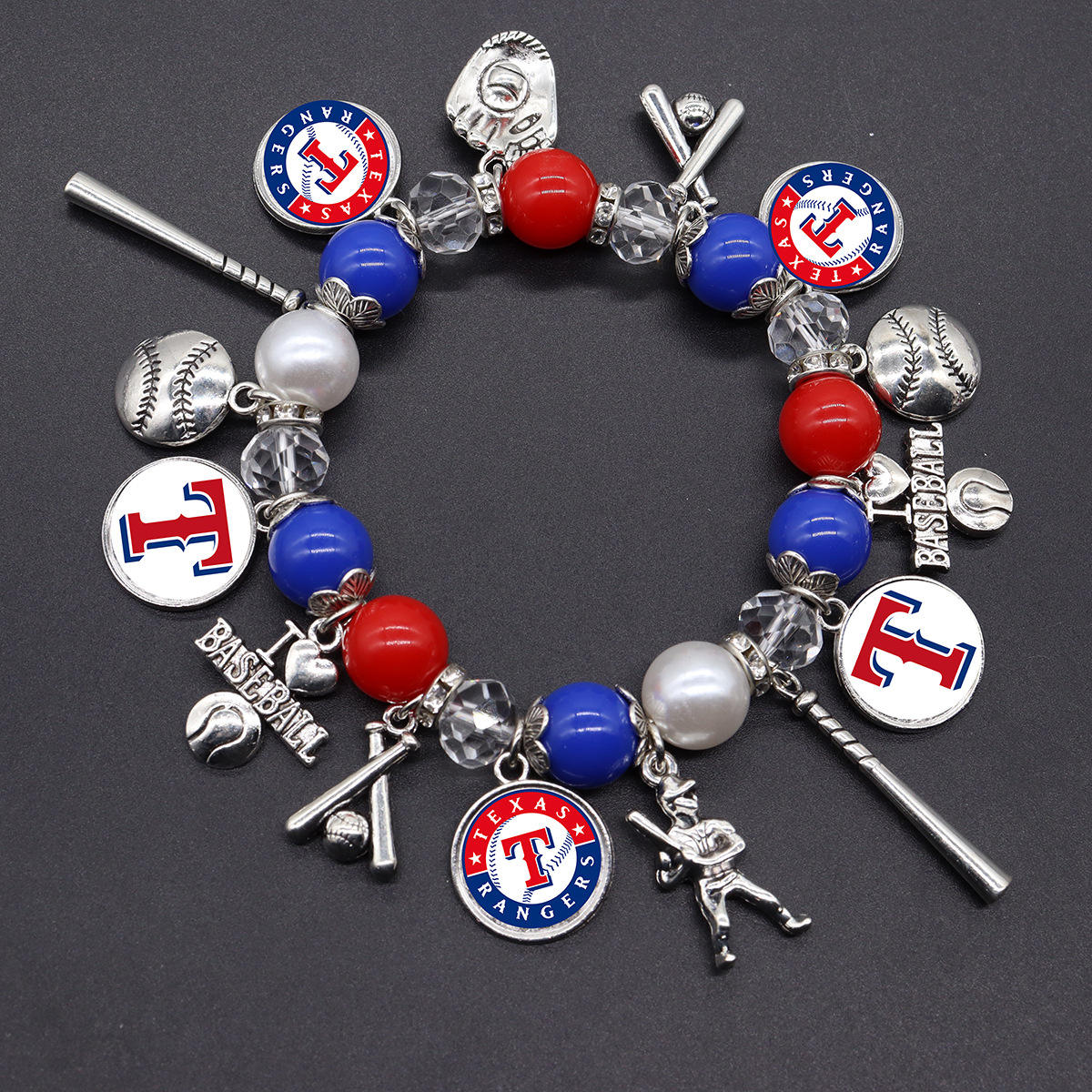 MLB Teams Charm Bracelet DDT NTL