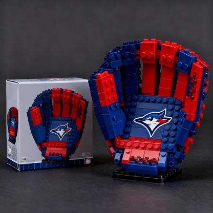MLB Teams Baseball Glove Building Block Set DDT NTL