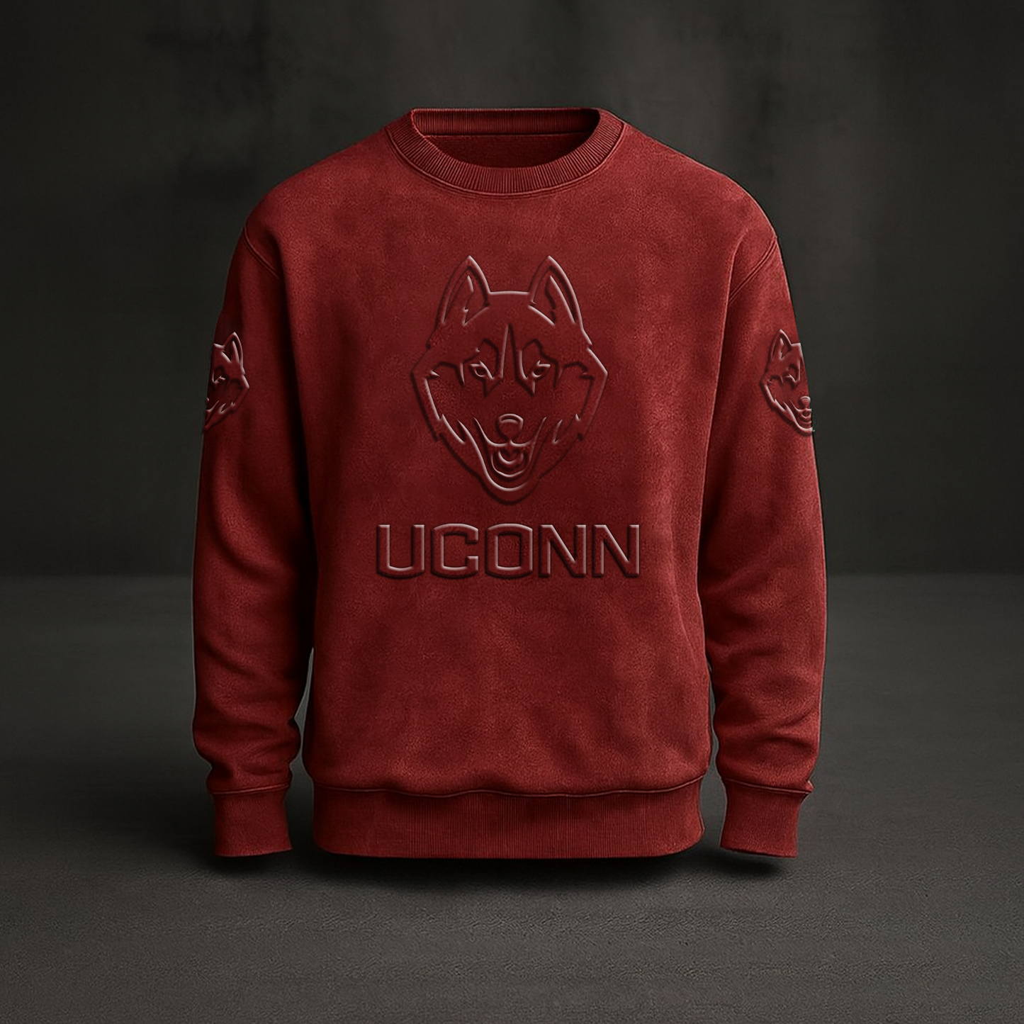 UCONN Embossed SweatShirt DatND DVT