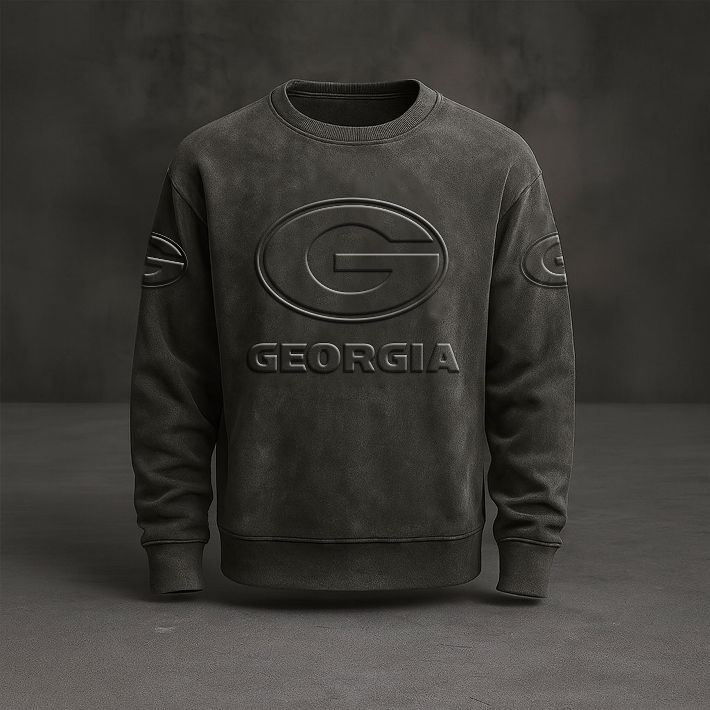 UGA Embossed SweatShirt DatND DVT