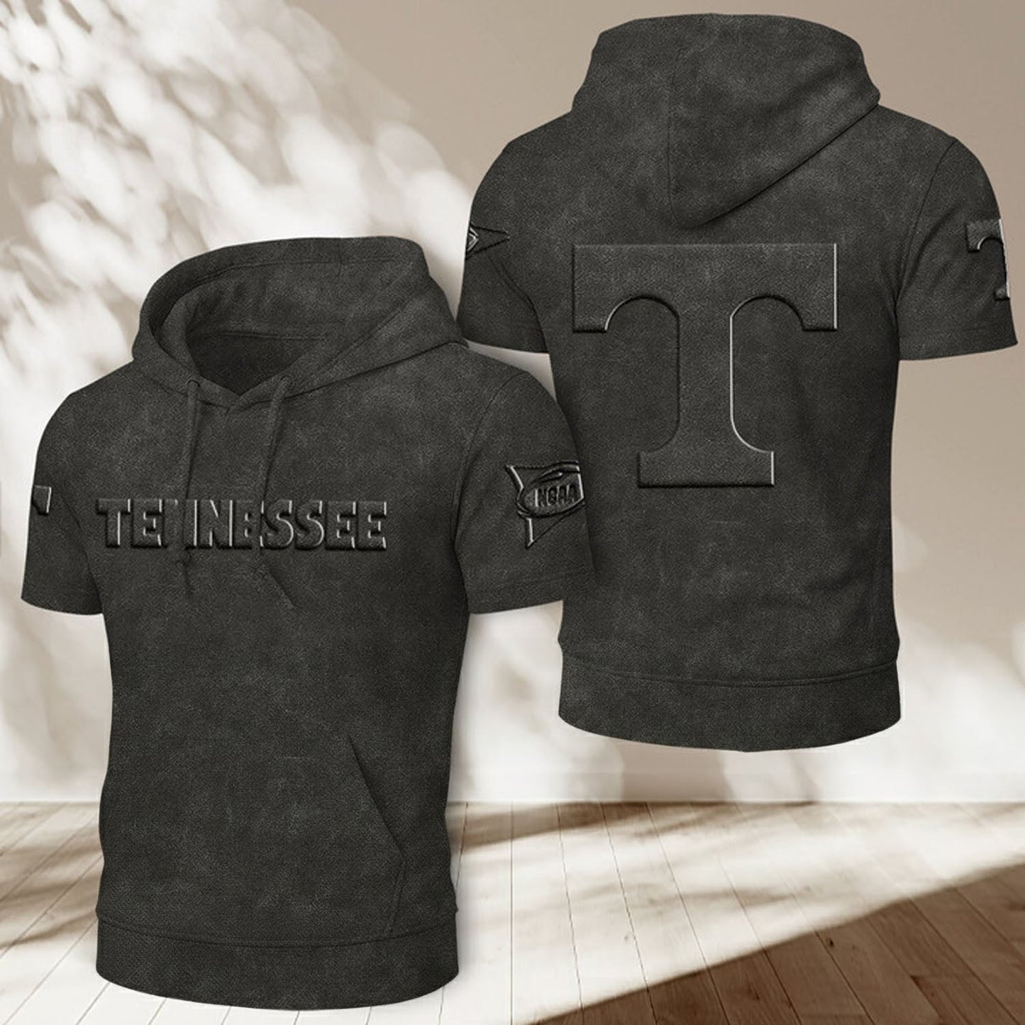 UT x NCAA Half Sleeve Hoodie T-Shirt DatND ThuongNH