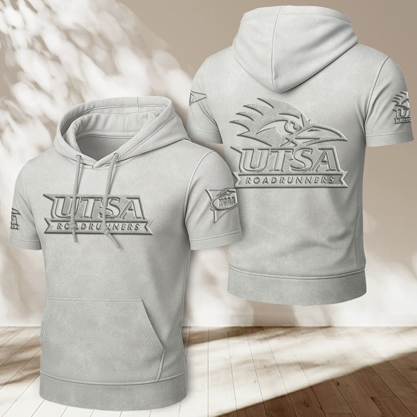 UTSA x NCAA Half Sleeve Hoodie T-Shirt DatND ThuongNH