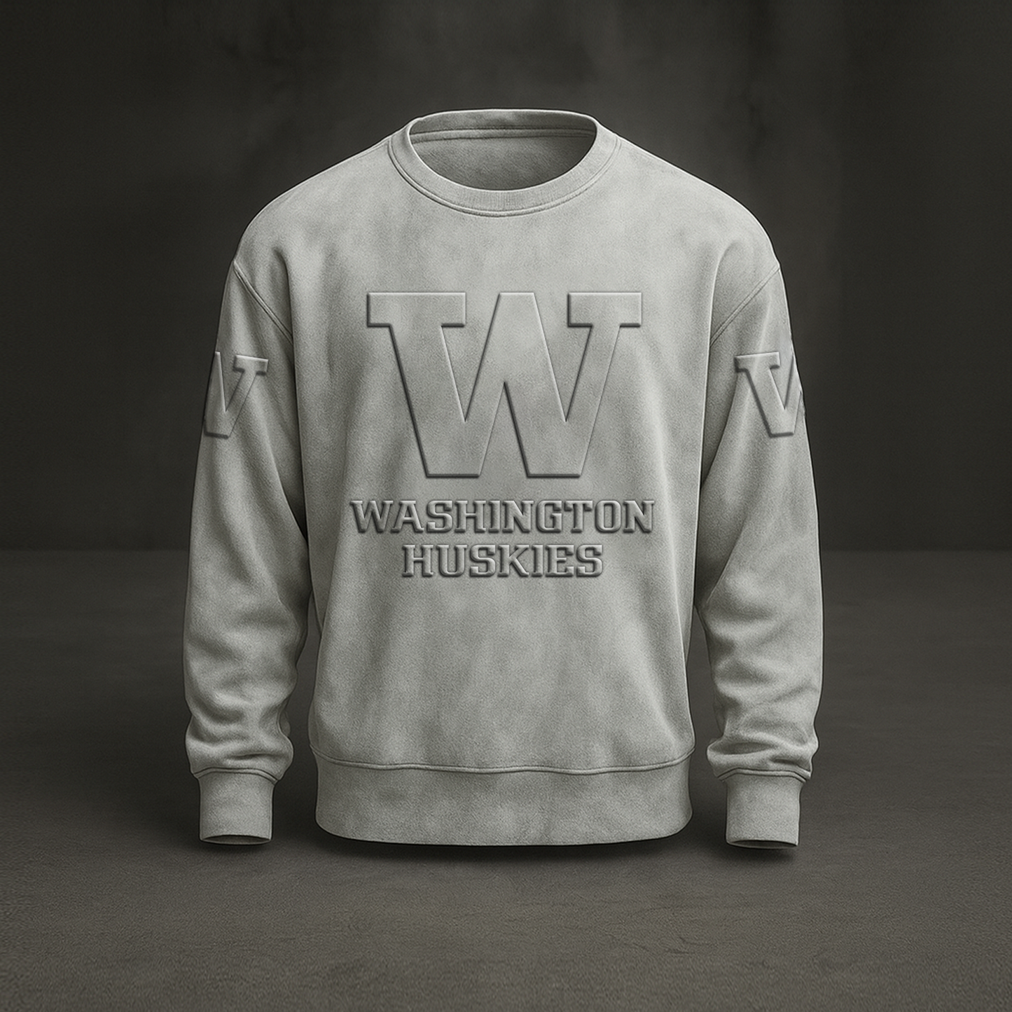 UW Embossed SweatShirt DatND DVT