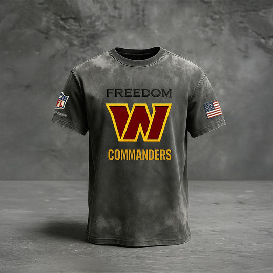 WAS Premium NFL The Freedom Washed Tee DatND DVT