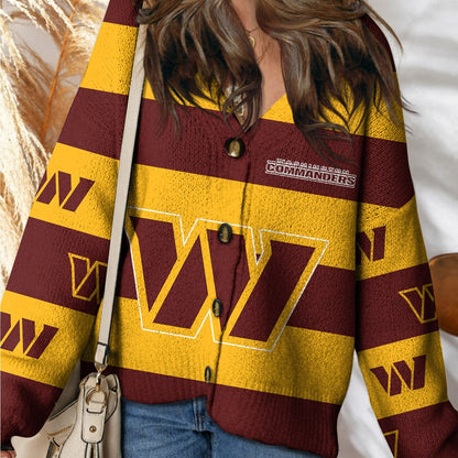 WAS x NFL Cardigan Sweatshirt With Button  DatND DVT