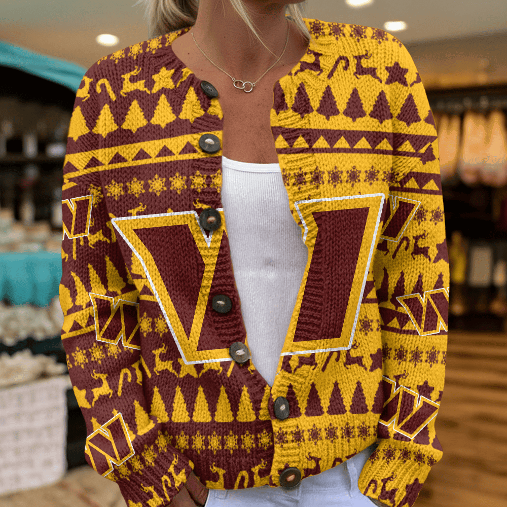 WAS x NFL Cardigan Sweatshirt With Button V2  DatND DVT