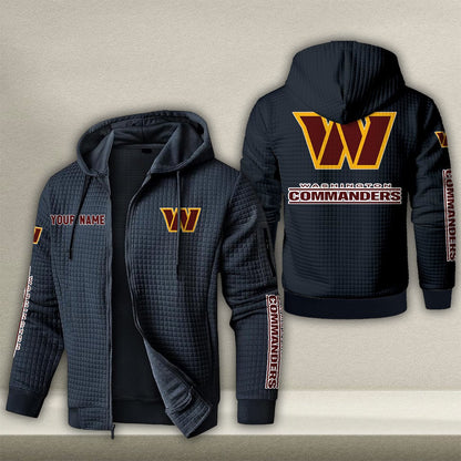 WAS x NFL Quilted Zip Hoodie DatND DVT