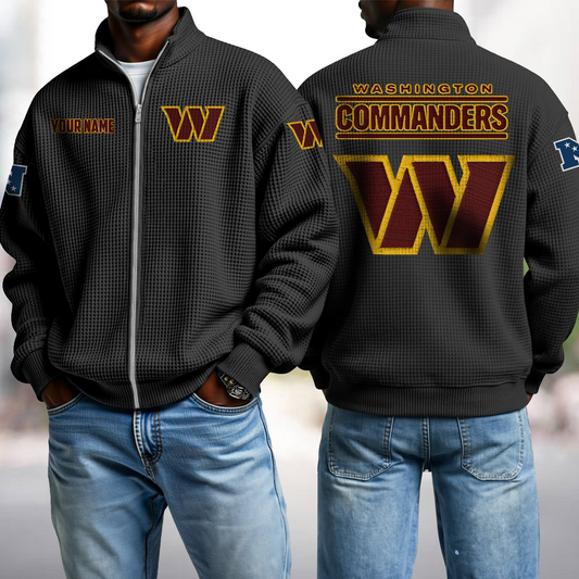 WAS x NFL Waffle Zip-Up Sweatshirt DatND DVT