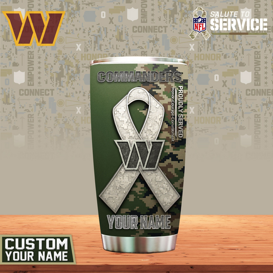 WC Premium NFL Proudly Served Tumbler DDT NTL